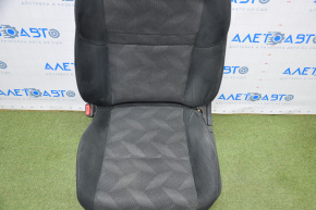 Scaunul șoferului Nissan Rogue 14-20 fără airbag, manual, material textil negru