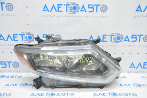 Far dreapta față Nissan Rogue 14-16, halogen simplu.