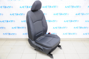 Пассажирское сидение Subaru Legacy 15-19 с airbag, электро, кожа черн, под чистку