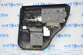 Capacul usii spate stanga Mitsubishi Outlander 14-21 negru cu insertie neagra din piele.