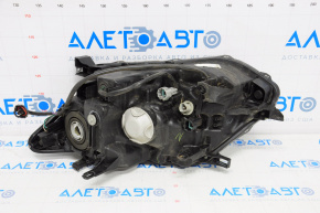 Far dreapta față Nissan Rogue 14-16, gol, halogen, topitor.