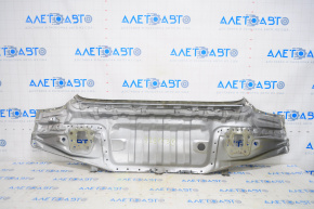 Panoul din spate al Subaru Legacy 15-19, argintiu.