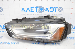 Far stânga față completă Audi A4 B8 13-16 restilizare xenon LED