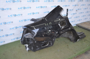 Aripa spate dreapta a VW Passat b8 16-19 SUA, negru L041, cu o lovitura