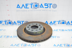 Placă de frână față stânga VW Passat b7 12-15 SUA 310mm, 25mm 9 găuri