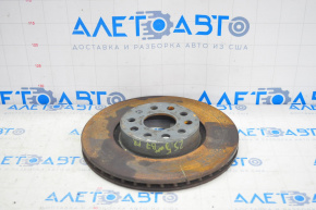 Placă de frână față dreapta VW Passat b7 12-15 SUA 25mm