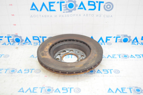 Placă de frână față dreapta VW Jetta 11-18 SUA 280mm, 22mm