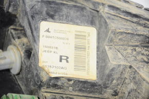 Поворотник ДХО правый Jeep Cherokee KL 14-18 с блоком