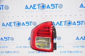 Lampa stângă Jeep Compass 11-13 pre-restilizare, luminoasă, Taiwan, zgârieturi.