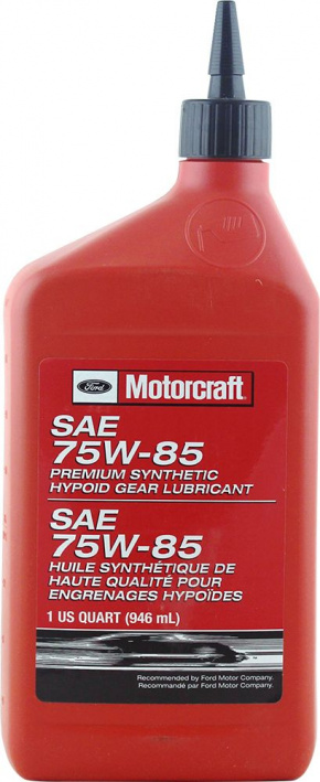 Ulei de transmisie Ford MOTORCRAFT HYPOID GEAR 75W-85 0,946l sintetic.