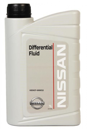 Масло трансмиссионное Nissan DIFFERENTIAL FLUID 80W-90 1л минерал