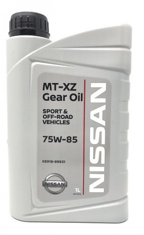 Ulei de transmisie Nissan MT-XZ 75W-85 cutie de viteze automata 1l