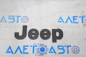 Emblema capotei Jeep Cherokee KL 14-18 gri.