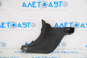 Capacul amortizorului frontal stânga jos Mazda 6 13-17 negru, rupt de fixare.