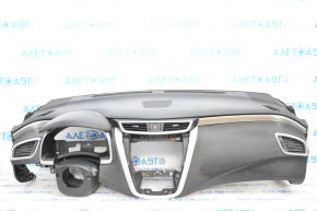 Torpedo panoul frontal fără AIRBAG Nissan Murano z52 15-18 negru