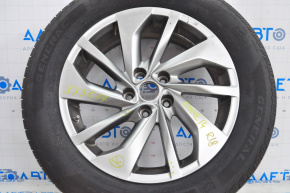 Roată de 18 inch x 7J ET35 5*114,3 Nissan Rogue 14-20, cu jantă ușoară, fără capac