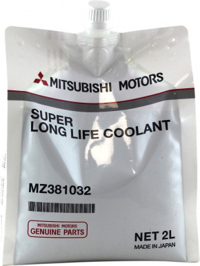 Антифриз Mitsubishi 2л зелёный концентрат SUPER LONG LIFE