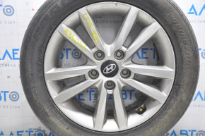 Roată de 16 inch pentru Hyundai Sonata 15-17, cu jantă.