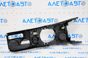 Capacul consolei centrale cu suporturi pentru pahare Mitsubishi Outlander Sport ASX 10 - negru, uzat