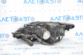 Far dreapta față Nissan Rogue 14-16, halogen, gol, topit