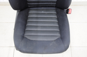 Scaun de pasager Ford Fusion mk5 13-16 fără airbag, electric, material textil negru