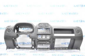 Torpedo față fără AIRBAG Jeep Compass 11-16 negru.