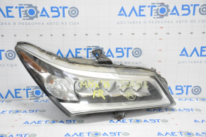 Фара передняя правая голая Acura MDX 14-16 дорест, LED