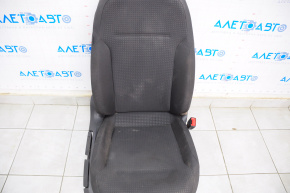 Scaun de pasager pentru VW Jetta 11-18 SUA fără airbag, manual, material textil negru, necesită curățare chimică