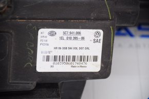 Фара передняя правая VW Jetta 11-16 голая USA галоген, повреждение водой