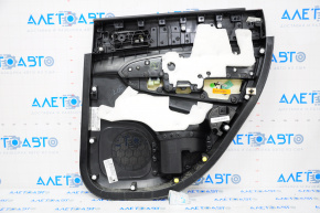 Capacul ușii, cartela din spate stânga Jeep Grand Cherokee WK2 14-16 negru.