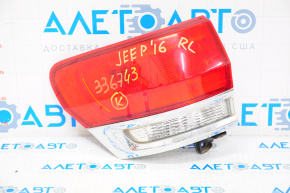 Lampa exterioară aripă stângă Jeep Grand Cherokee WK2 14-21 crom cu suport.