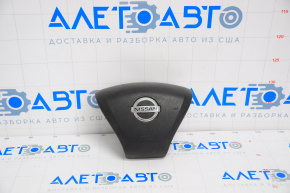 Airbag-ul de siguranță în volanul șoferului Nissan Pathfinder 13-20 negru.