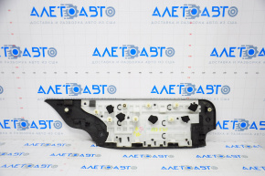 Capacul pragului din spate stânga interior Infiniti JX35 QX60 13- negru, zgârieturi