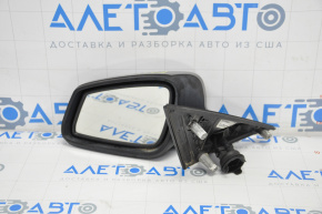 Oglindă laterală stângă BMW 5 F10 11-16, 3 pini, maro