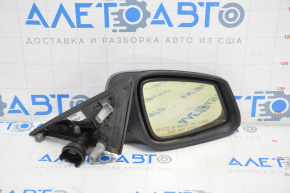 Oglindă laterală dreapta BMW 5 F10 11-16, 3 pini, maro