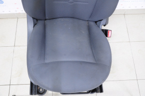 Scaun de pasager Fiat 500 12-19 cu airbag, manual, piele-țesătură negru-gri, nevoie de curățare