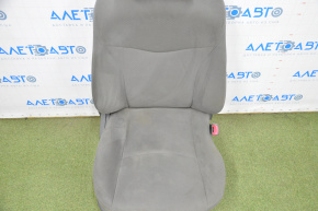 Scaun de pasager Toyota Prius 30 10-15 fără airbag, manual, velur gri închis.