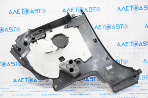 Capacul aripii dreapta Fiat 500 12-19 negru, zgâriat