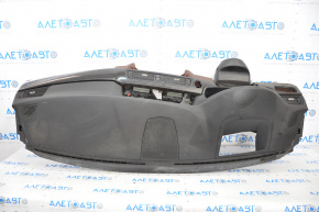 Torpedo panoul frontal cu AIRBAG BMW 5 F10 11-16 negru cu proiecție de noapte utilă crom, vopsea, rugina, cartuș pirat, ars.