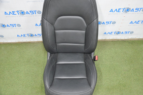 Scaunul pasagerului Infiniti QX30 17- cu airbag, electric, piele neagră