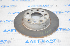 Placă de frână spate dreapta VW Passat b7 12-15 SUA 10mm