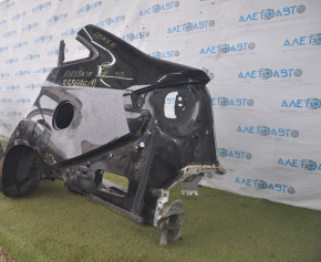 Четверть крыло задняя левая Ford Fiesta 11-19 4d черная, вмятинки