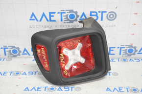 Lampa stânga Jeep Renegade 15-18 pre-restilizare, cu ramă neagră.