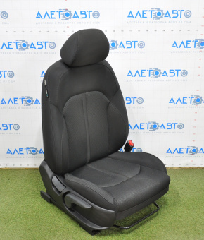 Scaun de pasager Kia Optima 16- fără airbag, manual, material textil negru.