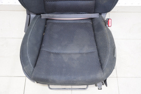 Пассажирское сидение Subaru Outback 15-17 без airbag, механич, ткань черн, под чистку