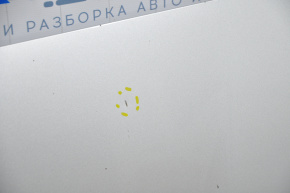 Капот голый Ford Focus mk3 15-18 рест серебро UX тычки, крашенный
