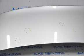 Крышка багажника Ford Focus mk3 15-18 рест 4d серебро UX тычки, крашенная