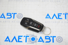 Ключ Lincoln MKZ 13-16 smart, 5 кнопок, облез хром