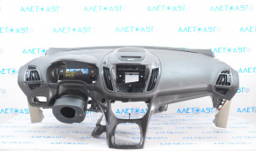 Panoul frontal al torpilei fără AIRBAG Ford Escape MK3 13-16, negru, sub chimic