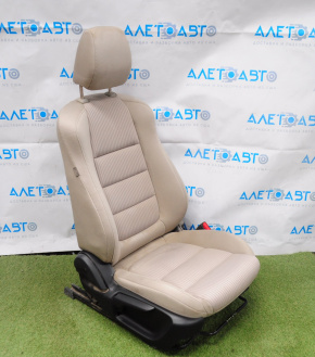 Пассажирское сидение Mazda 6 13-15 без airbag, механич, тряпка беж